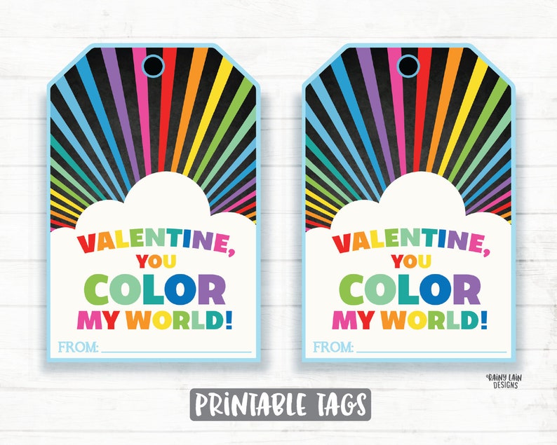 On your own Coloration My Globe Valentine, Crayons, Coloring, Rainbow, Cloud, Preschool Valentines, Clroom, Printable Little ones Non-Sweet Valentine Tag picture about You Color My World Printable referred to as Oneself Shade My Planet Valentine, Crayons, Coloring, Rainbow, Cloud, Preschool Valentines, Clroom, Printable Little ones Non-Sweet Valentine Tag