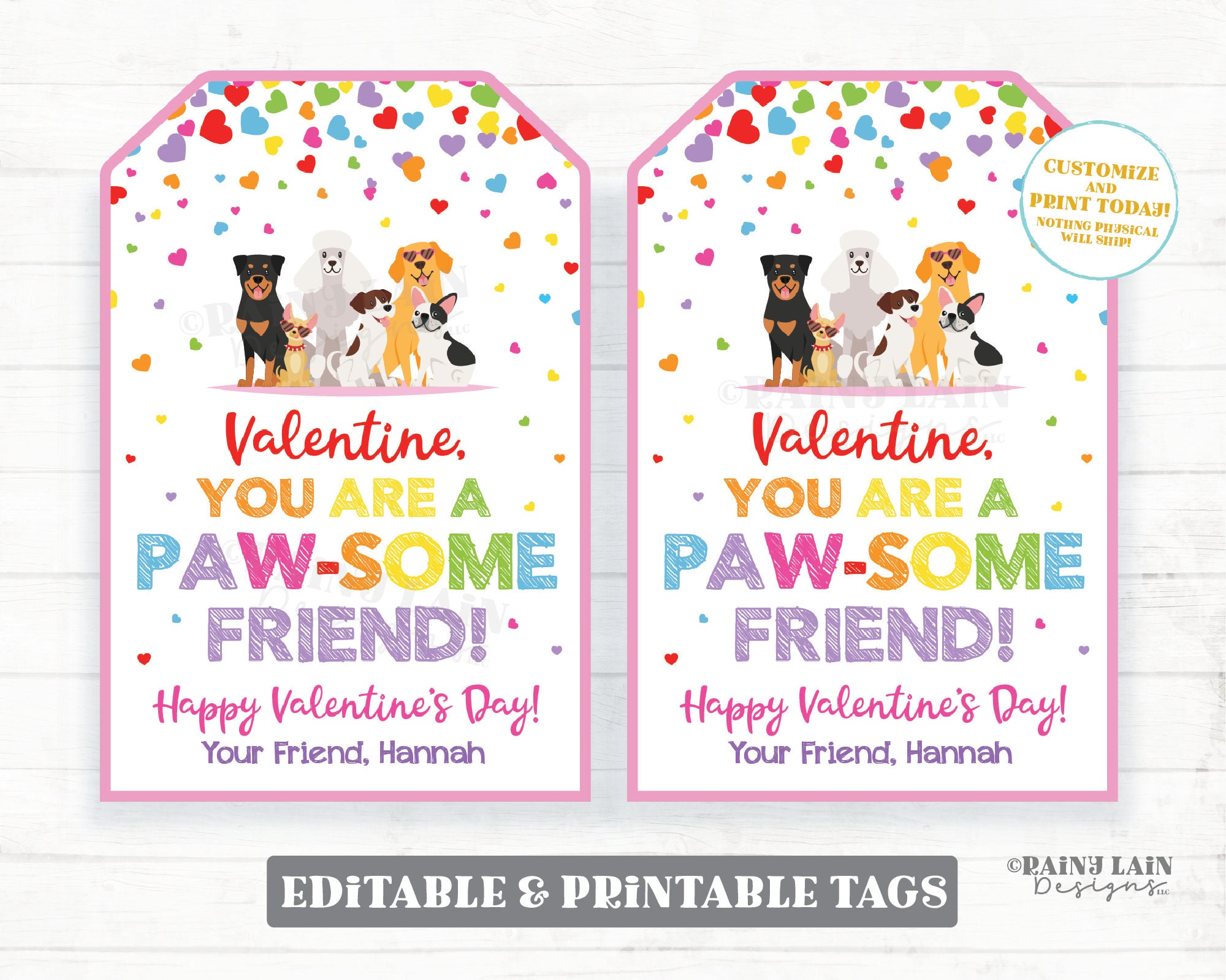 pawsome-friend-valentine-paw-some-valentine-s-day-tag-puppy-dog-preschool-classroom-printable-kids-non-candy-editable-valentine-tag-etsy
