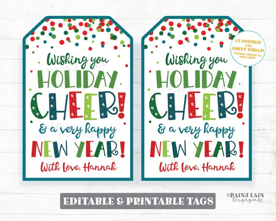 New Years Gift Card Holder| Happy New Year Printable Card for Teacher |  Made By Teachers