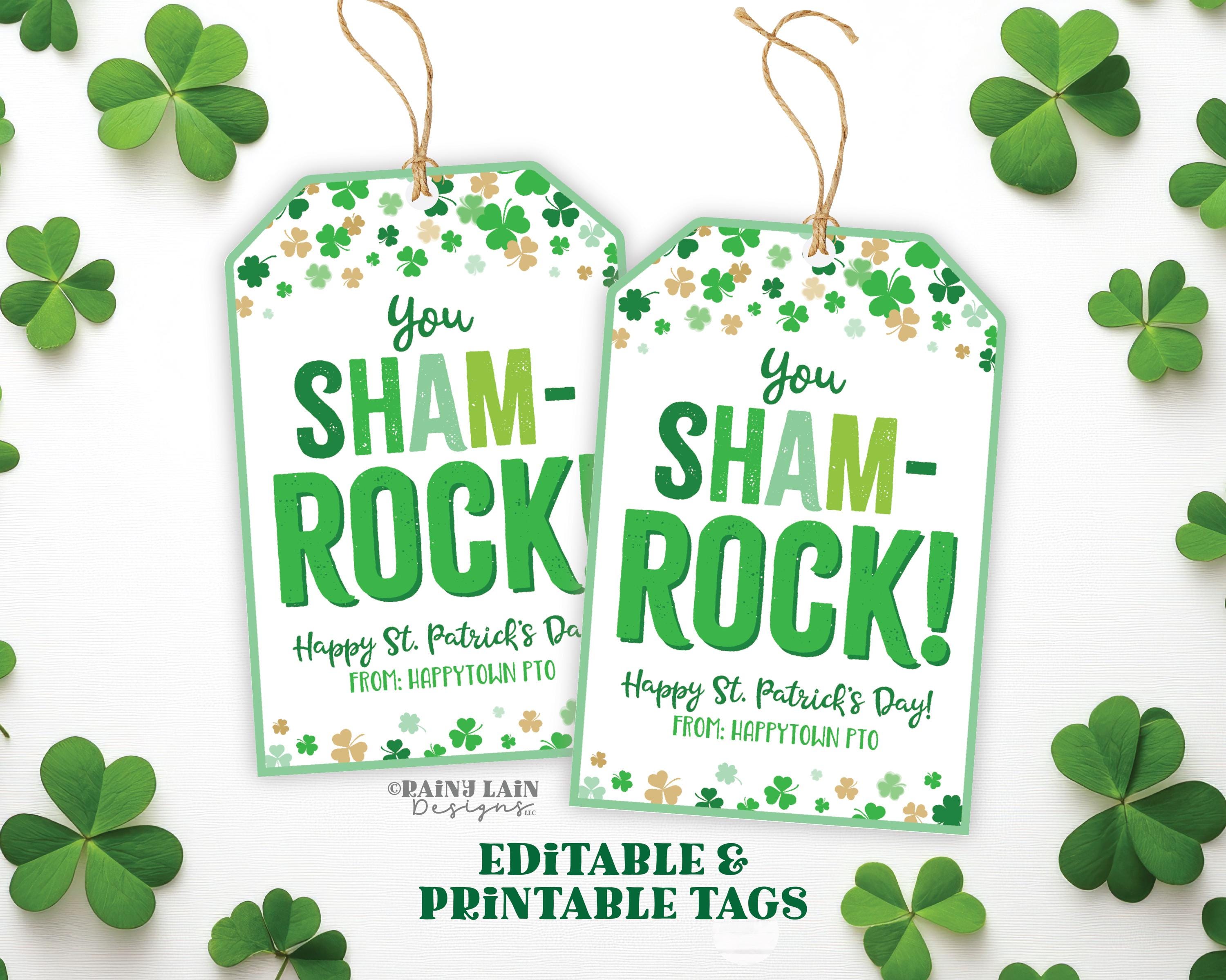 shamrock gift tags - 60+ gift ideas for 2026