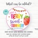 Have a Berry Sweet Summer Label End of School Year Stickers - Etsy