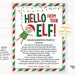 Elf Quarantine Letter, Hello From Your Elf, Christmas 2020 Hello Letter Editable Elf Printables ...