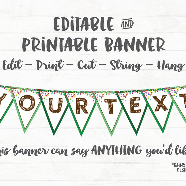 Editable Printable Banner Cookies Banner, Cookie Booth Banner Cookie Banner Cookie Printable Cookie Cookie Sign Fundraiser