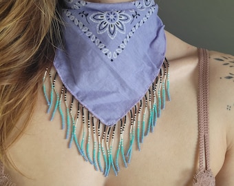 Cosmic Jellyfish Beaded Bandana