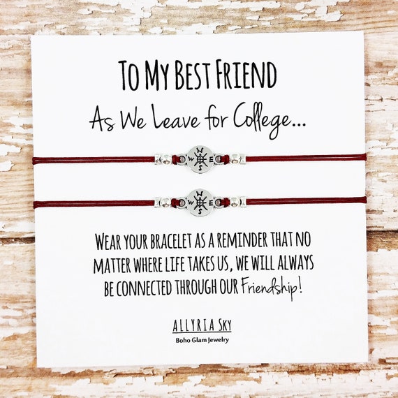 Best friend graduation bracelets deals