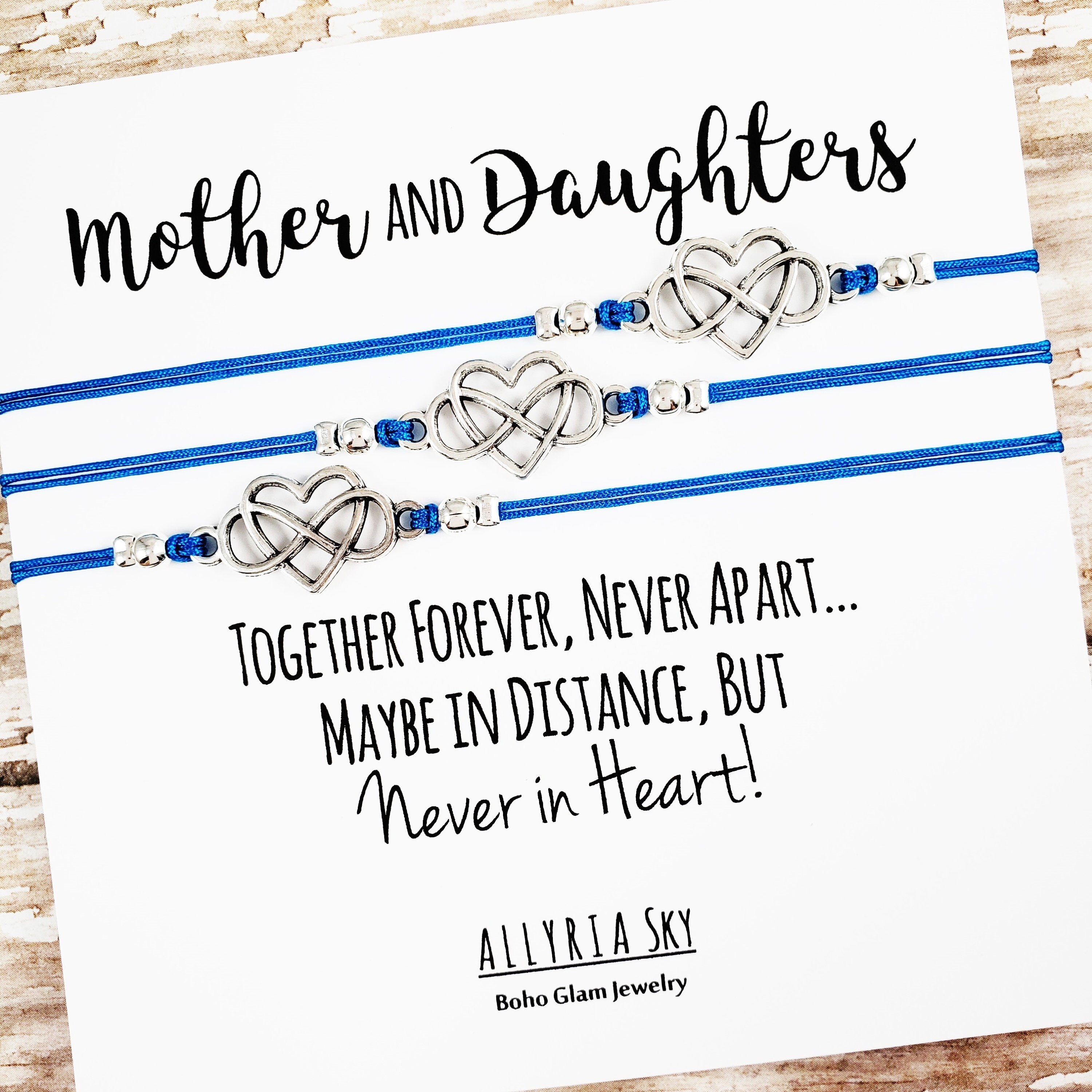 Mother and 3 daughters bracelets outlet