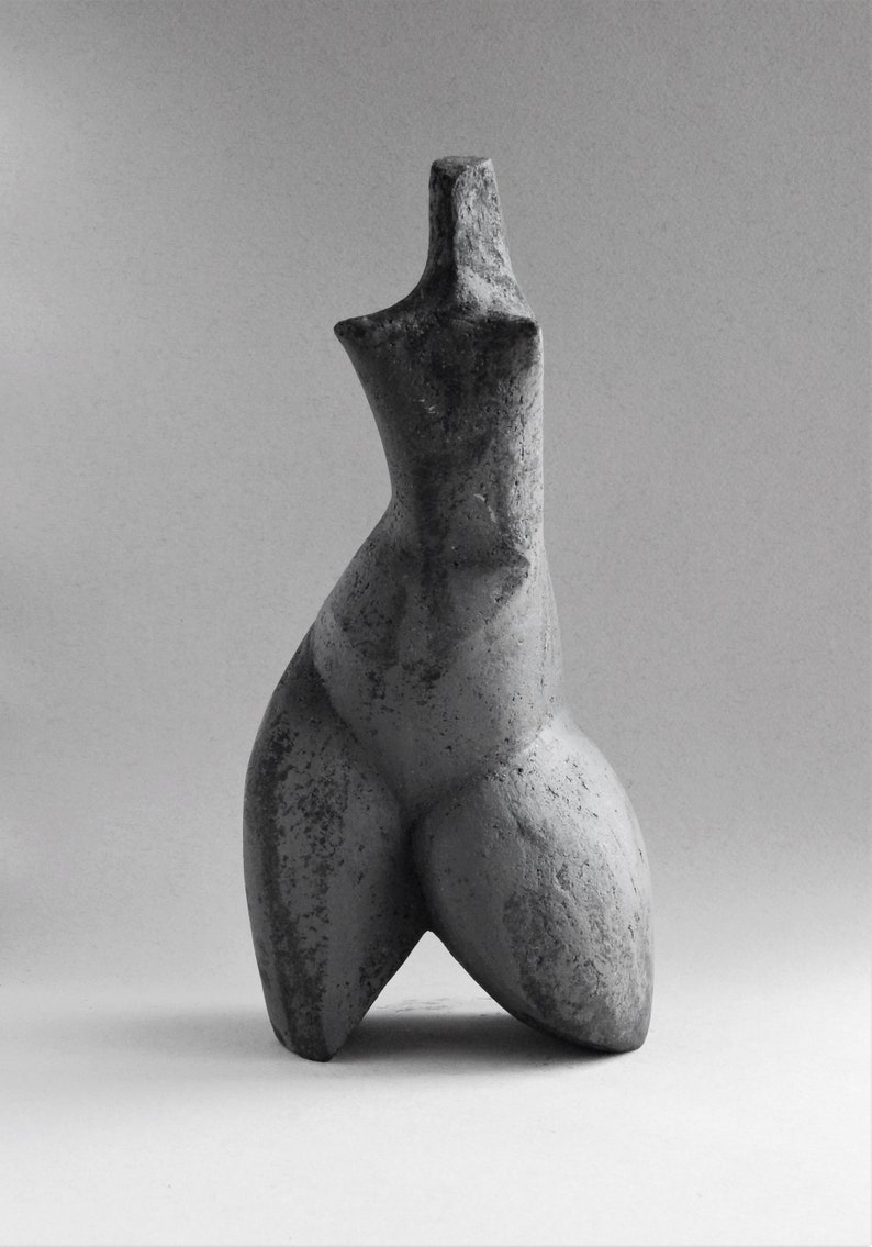 Ceramic Sculpture Black Ceramics Ceramic Figurine African Etsy