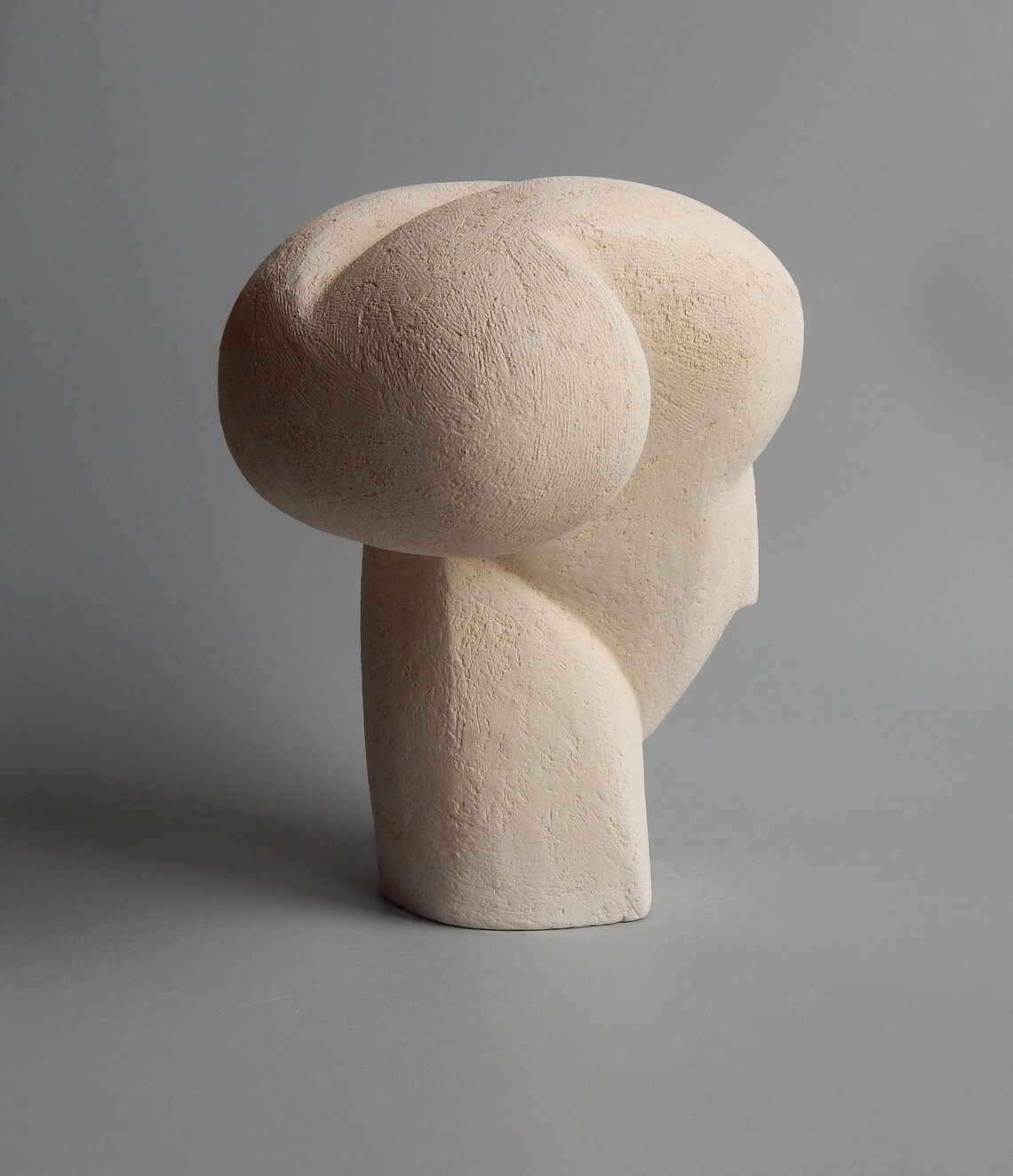 Ceramic Sculpture head Terracottaabstract Sculpture Clay Etsy