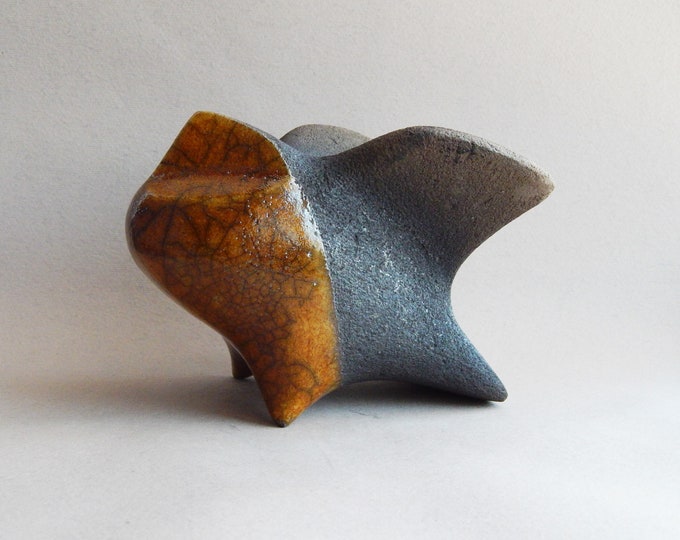 Ceramic Sculpture Bird Figurine Art and Etsy