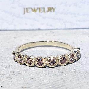 Citrin Ring - Zarter Ring - November Geburtsstein - Stapel Ring - Gold Ring - Zierlicher Ring - Zarter Ring - Schmuck