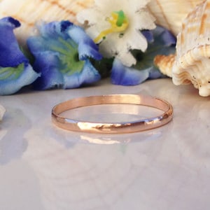 Gold Ring - Thin Ring - Stacking Ring - Stack Ring - Hammered Ring - Tiny Ring - Slim Ring - Wedding Ring - Delicate Ring