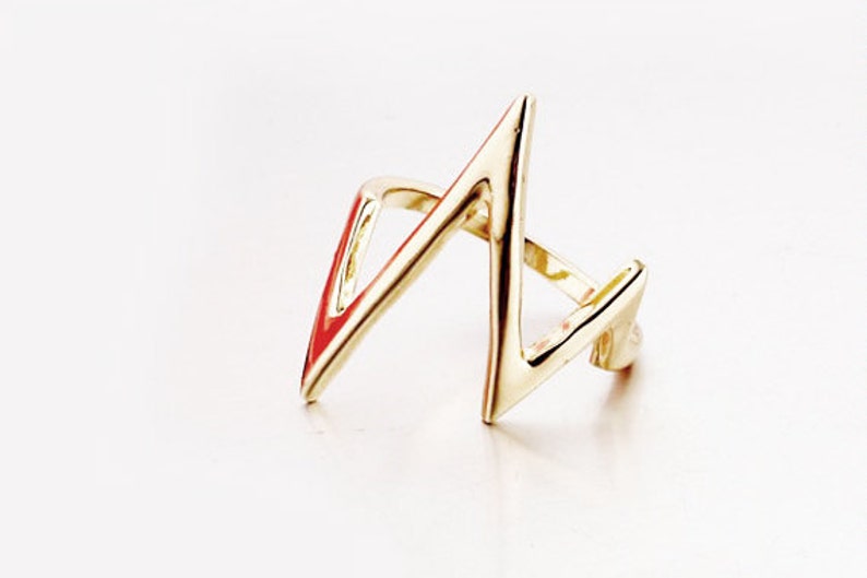 Everyday Ring Gold Ring Everyday Wear Statement Ring- Simple Ring Geometric Ring Stack Ring Silver Ring