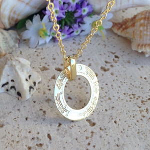 This Too Shall Pass - King Solomon Pendant - Kabbalah Jewelry - Gold Pendant - Necklace - Silver Pendant - Jewish Jewelry