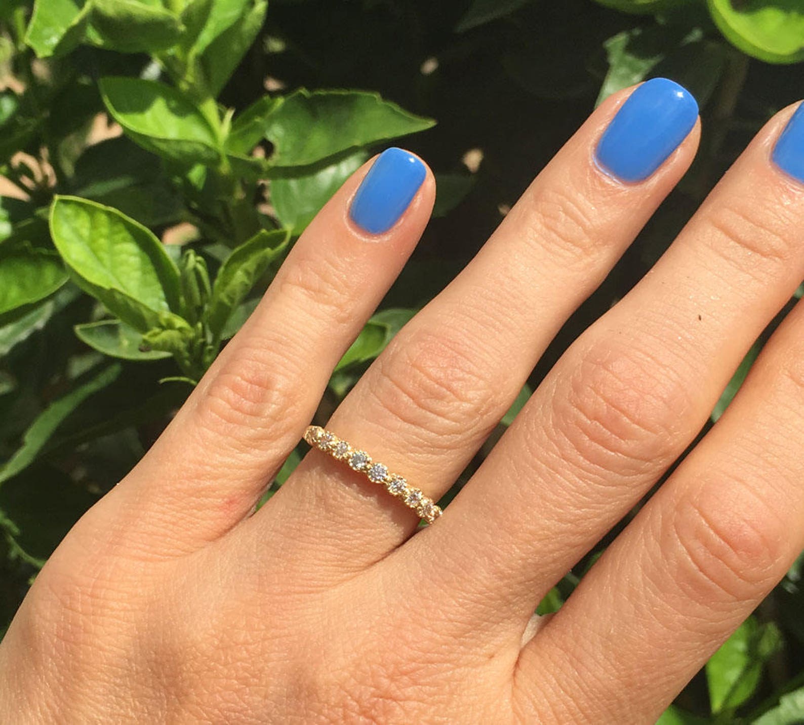 Clear Quartz Ring White Quartz Band Gold Ring Stack Ring Etsy