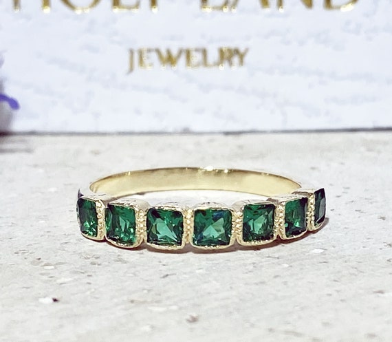 Buy Mens Emerald Rings Online In India - Etsy India