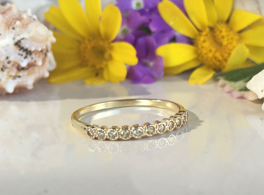 November Birthstone Jewelry Citrine Ring Delicate Ring - Etsy