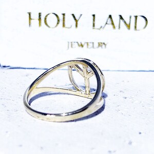 Peace Ring - Gold Ring - Peace Sign Jewelry - Peace Symbol Ring ...