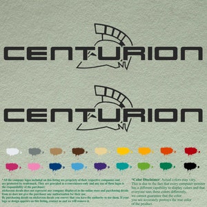 Paar Centurion-compatibele restauratiestickers Vinylstickers Boot buitenboordmotor set van 2 stuks