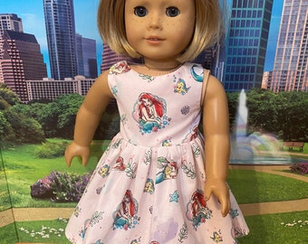 Ariel dress for an American Girl Doll