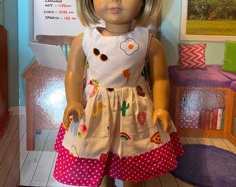 Summer fun dress for an American Girl Doll