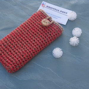 brown iphone13 pouch orange google pixel4 sleeve htc exodus15 cover huawei P30 sock moto E6 case samsung S20 cover sony xperia10 III pouch