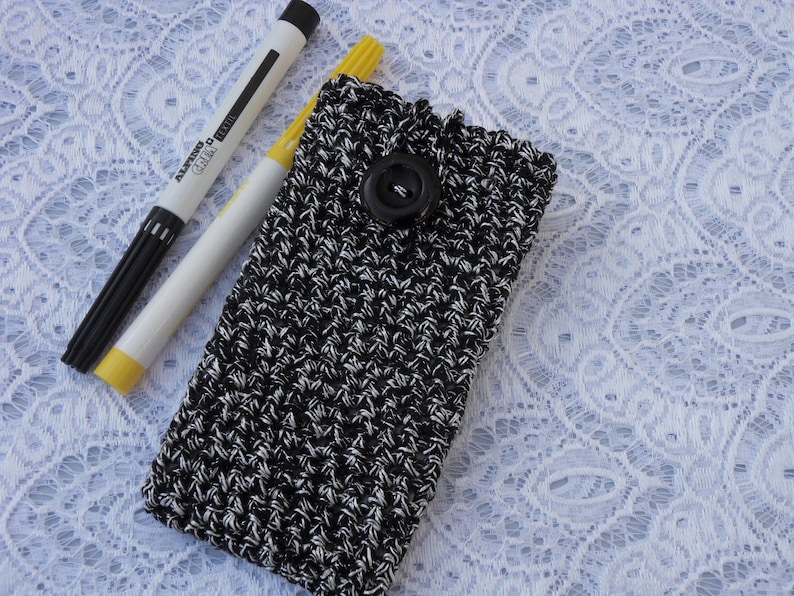 crochet phone case iphone cover smartphone sleeve LG samsung apple cellphone sleeve cellphone cover