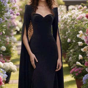 Chic Black Fashion Prom Dress Evening Formal Gown Prom Party Dress