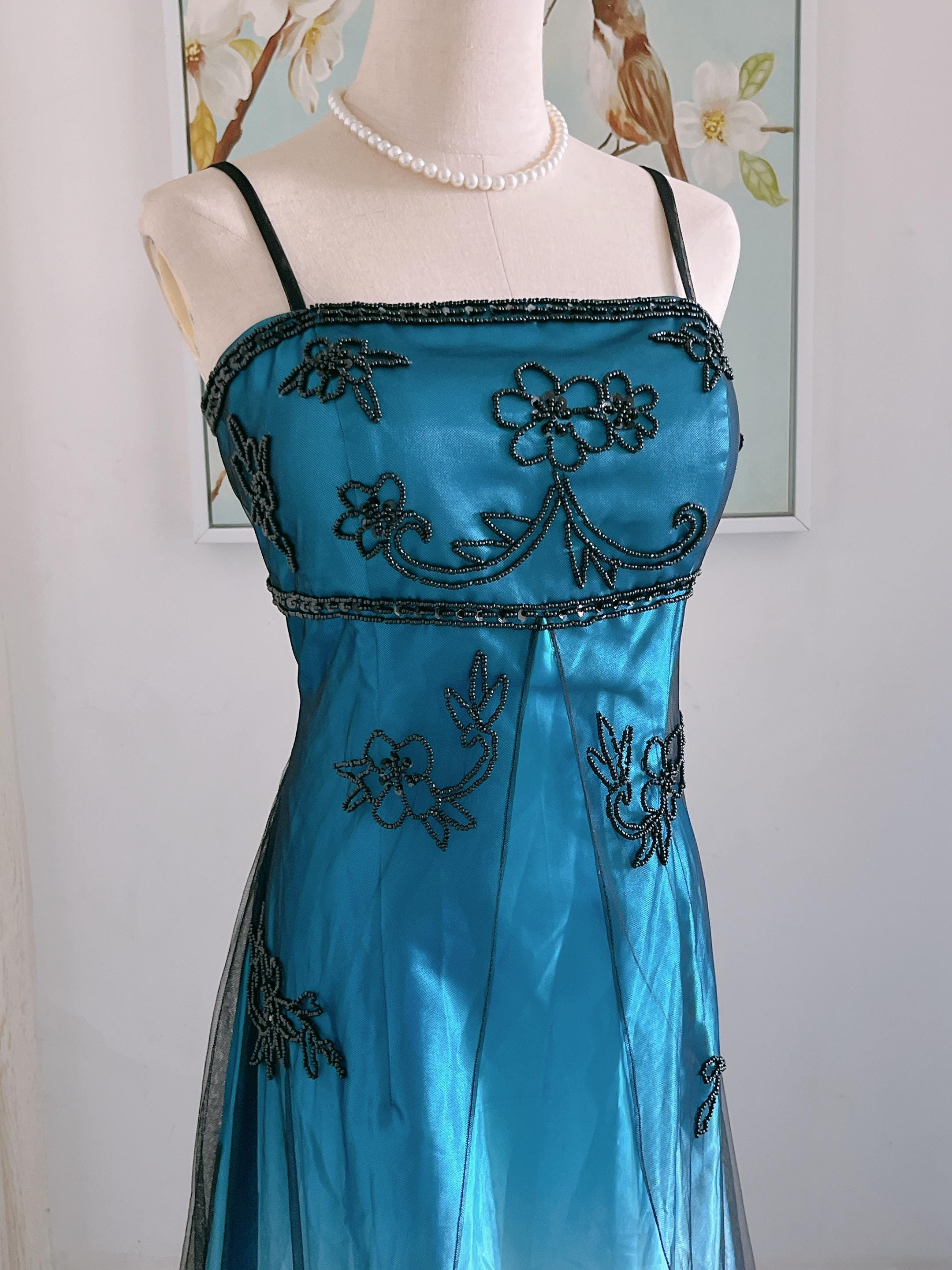 Vintage Prom Dress 90s - Etsy