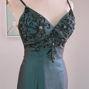 Aqua Prom Dress - Etsy