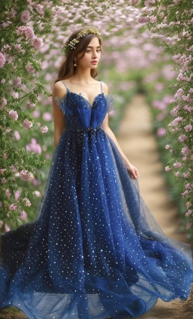 A line princess tulle prom dress clearance