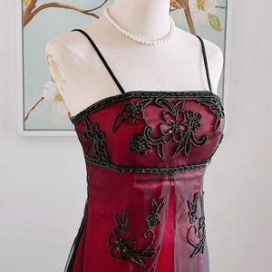morgan and co embroidered dress Morgan & Co 13271 Long Fitted Formal Floral Sequin Prom Dress