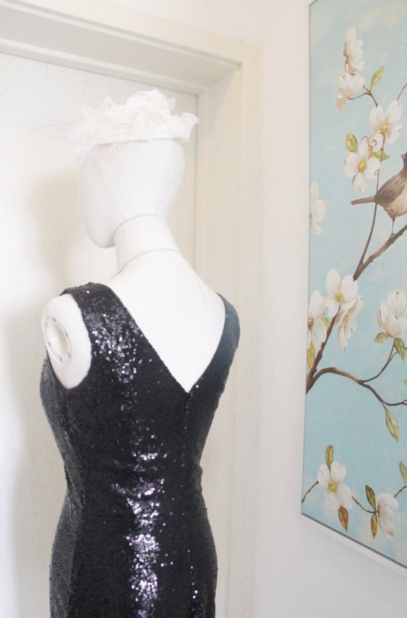 Short Black Party Dress,Little Black Sequin Dress,Black Sequin Bridesmaid Dress,Party Dress Sheath Sparkly,Sequin Dress Under 100
