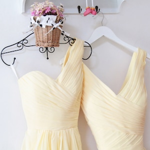 Yellow Bridesmaid Dresses Long One Shoulder Bridesmaid Dresses V Neck Fitted Bridesmaid Dresses Yellow