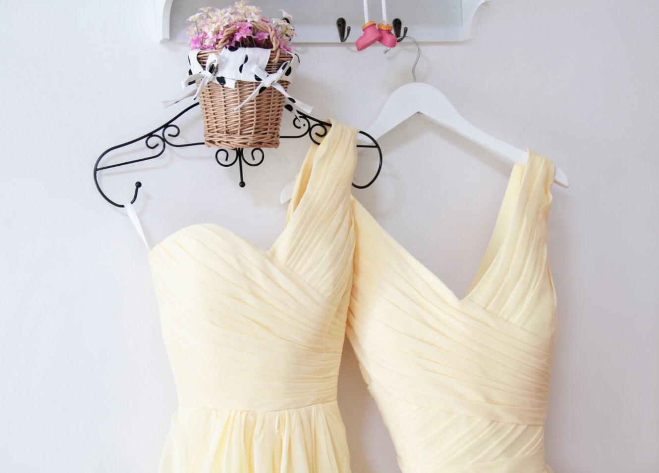 Pale Yellow Bridesmaid Dress - Etsy