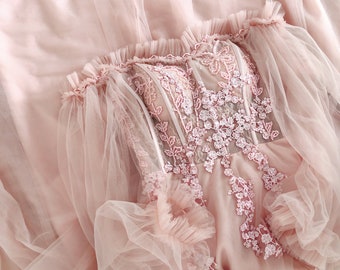 blush fairy prom dresses long blush pink prom dresses fairytale with long sleeve pink formal prom dress
