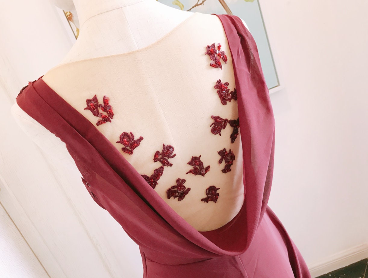 brown semi formal dress for wedding Elegant Off the Shoulder Brown Long Prom Dress with High Slit, Off Sho   abcprom