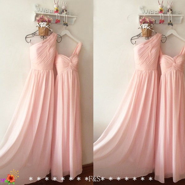 Light Pink Junior Empire Bridesmaid Dresses,Long Prom Dress,Pregnant Bridesmaid Dresses,Pink Junior Bridesmaid Dress,Bridesmaid Dress Junior