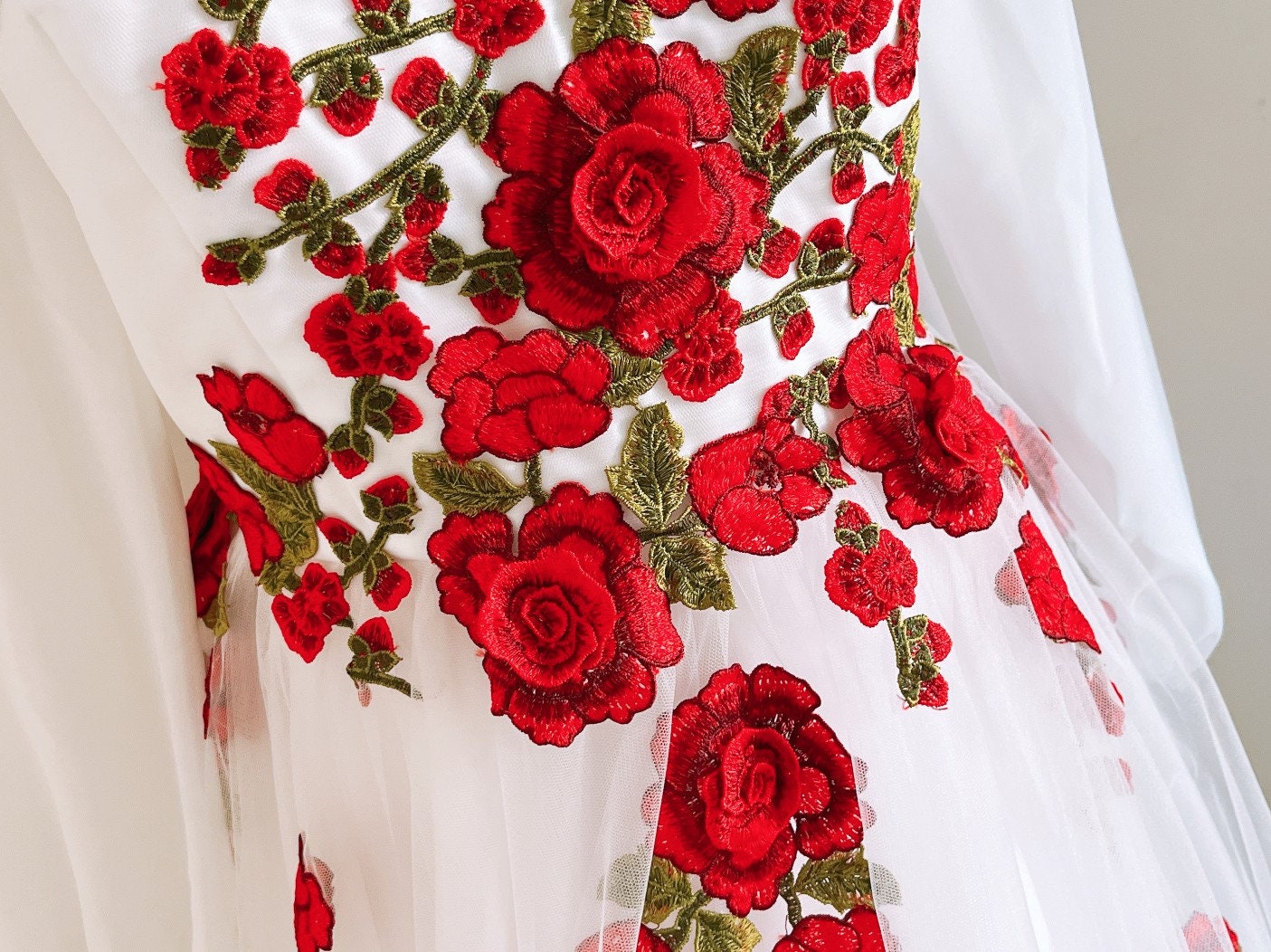 ivory empire waist wedding dress Tinatin – A & M Enterprises Bridal main image 0