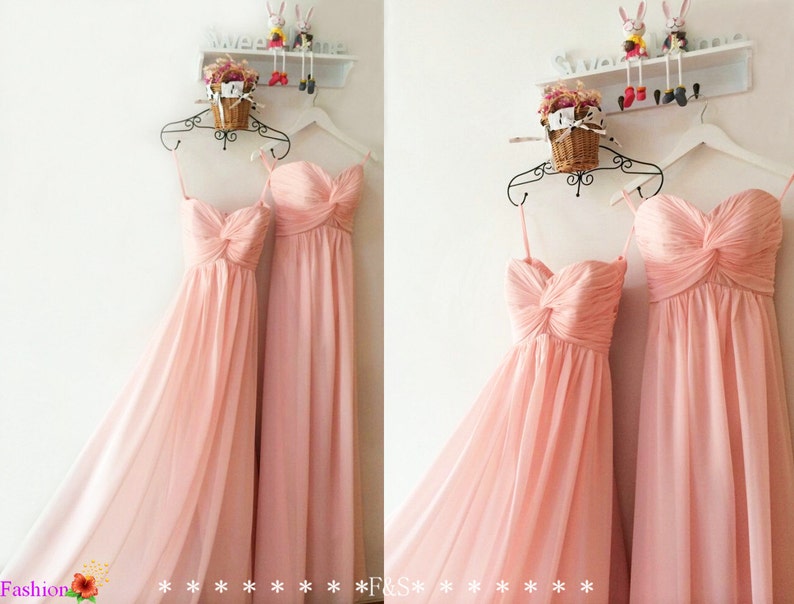 Buy Blush Pink Bridesmaid Dress Sweetheart Bridesmaid Dress Empire