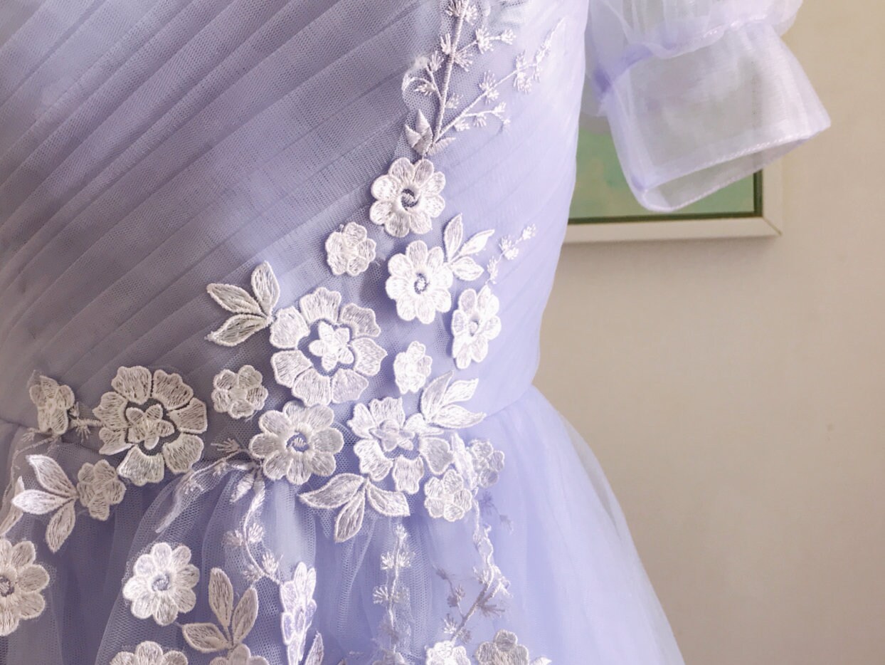 short purple lace bridesmaid dresses Cute Sweetheart Tulle Lace Purple Short Prom Dress, Purple Homecoming Dress US 26W / Purple