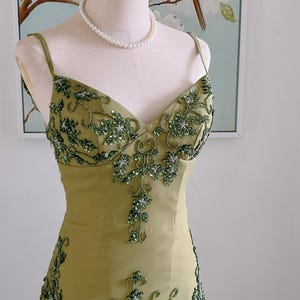 Green Formal Beaded Dresses - Etsy Green Formal Beaded Dresses - Etsy