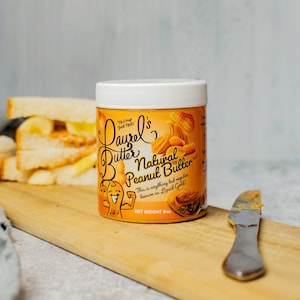 Smooth Natural Peanut Butter - Healthy Snack, Protein, Keto, Gluten Free, Peanut, Smooth, No Preservatives, No added Sugar, Smoothie