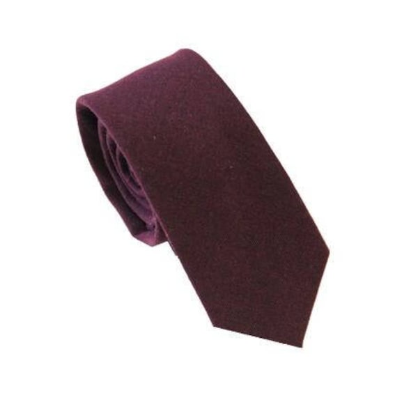 Maroon Wool Tie. Maroon Skinny Tie.Marsala Ties.Marsala Neckties for Men.Maroon Wedding Tie.Groomsmen Tie.Dress Tie. Gift