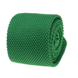 Green Knit Tie. Plum Color Tie. Mens Tie Green . Green Knitted Ties. Wedding Groosmen Tie