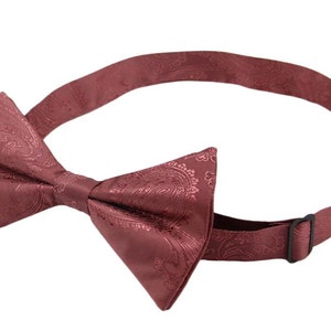 Rosewood Bowties. Mens Bow Ties Rosewood. Desert Rose Bowties