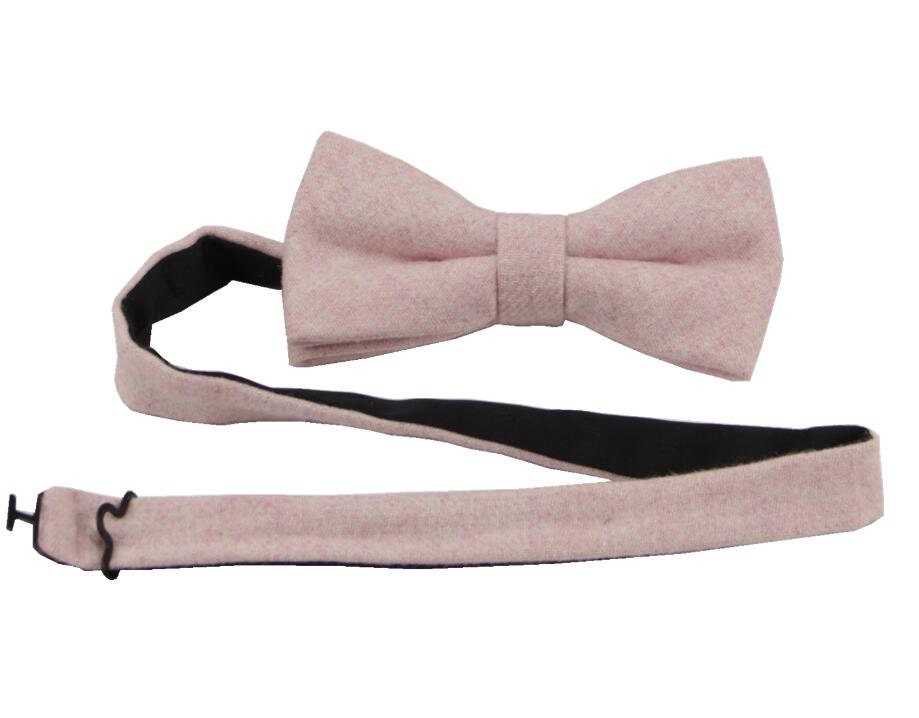 blush and grey tie