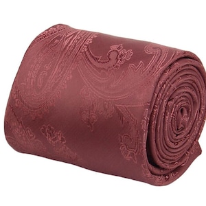 Desert Rose Ties. Rosewood Ties for Men Wedding. Azazie Desert Rose Tie. Mens and Kids Necktie.