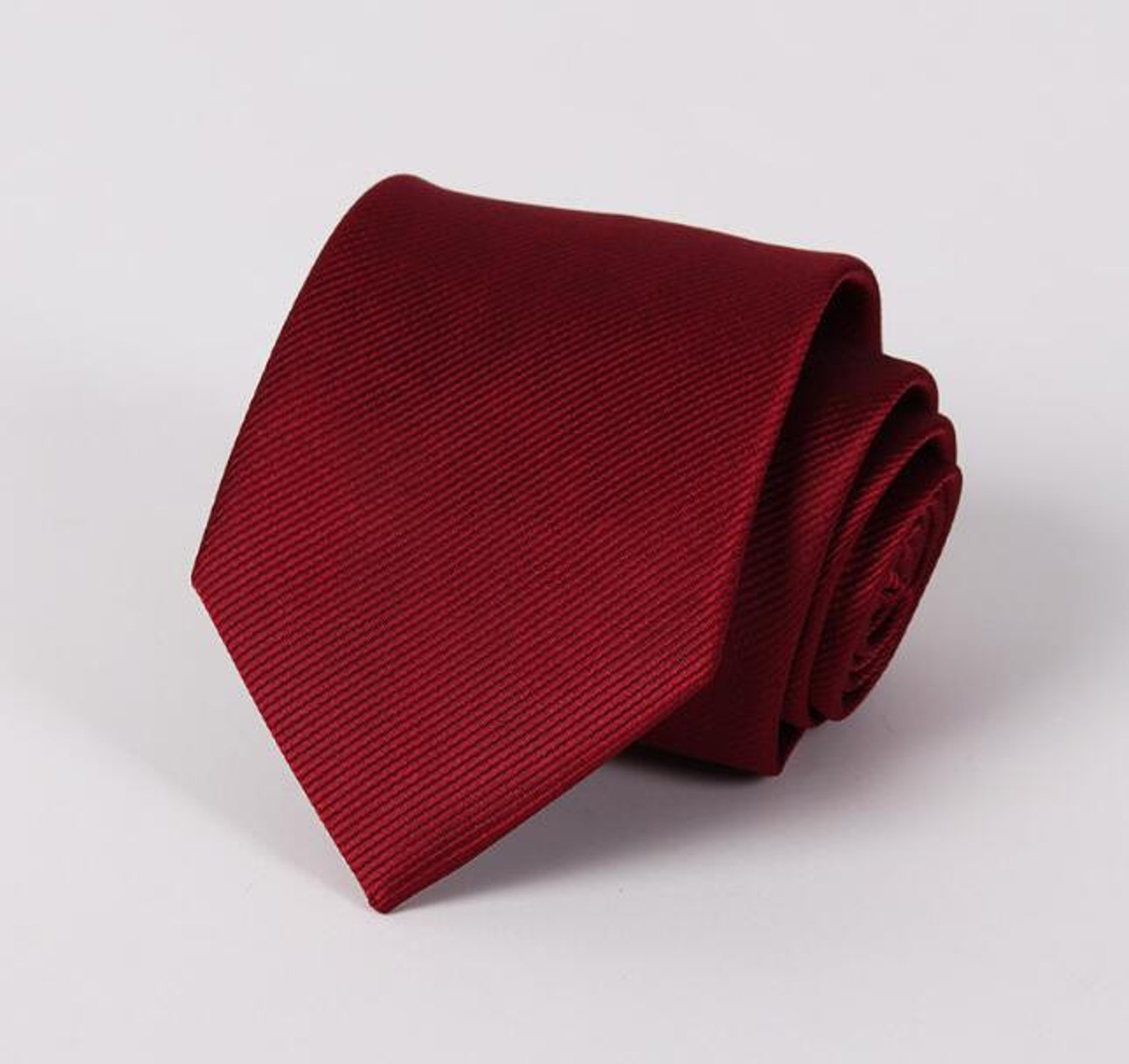 Burgundy Ties for Men.mens Neckties Burgundy .wine Red Slim Etsy