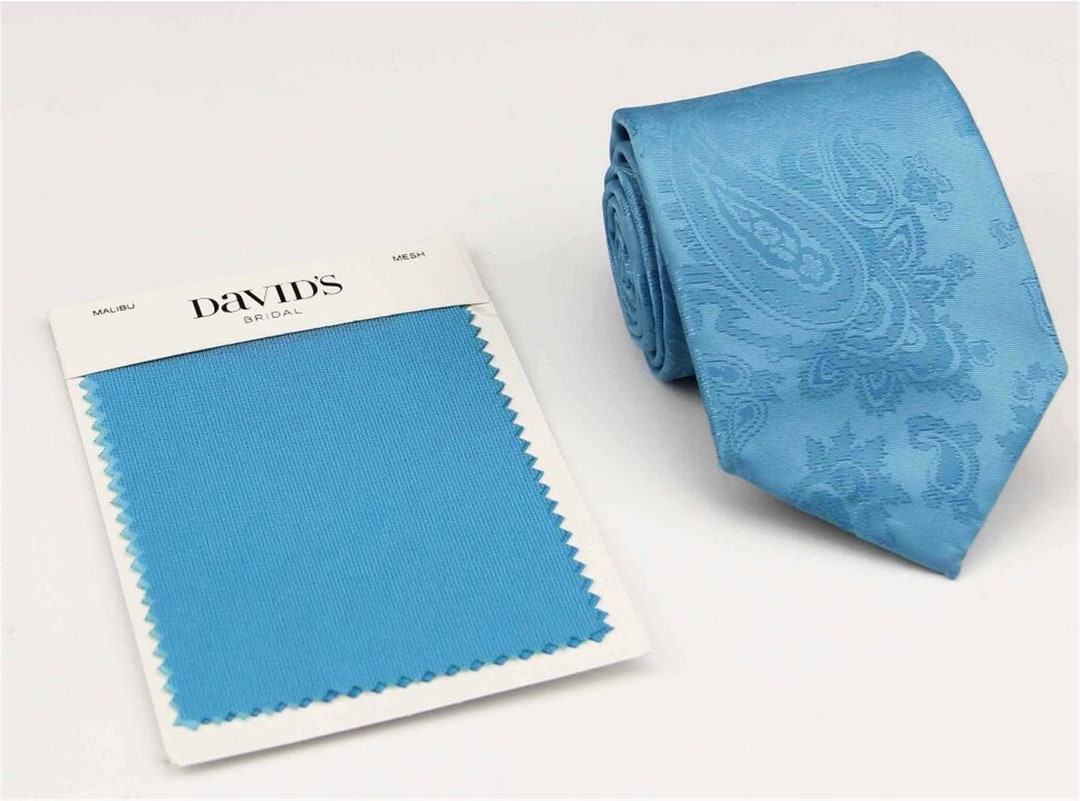 malibu blue tie