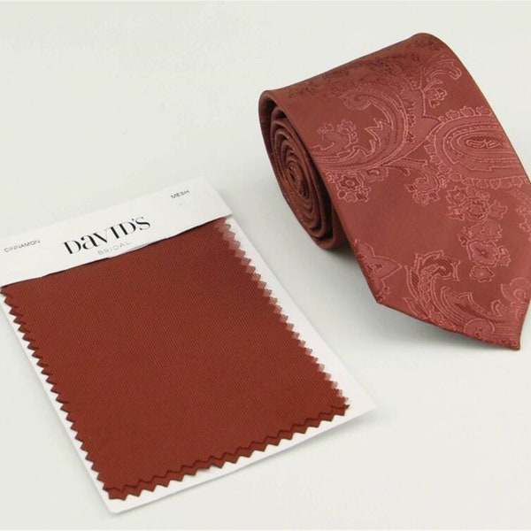 davids bridal cinnamon tie